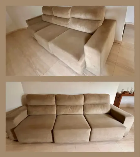 Sofá Retrátil 3 lugares