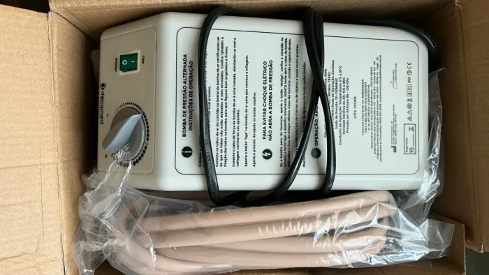 Kit Colchão Pneumático Air Plus Dellamed Completo 