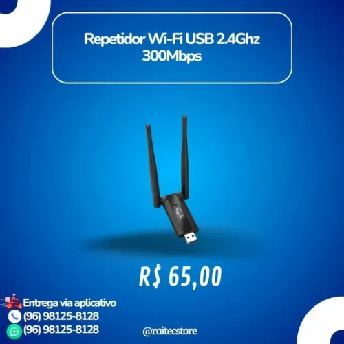 Repetidor Wi-Fi USB