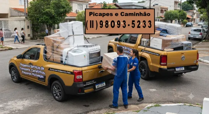 Carretinhos e Serviços de Fretes profissionais.