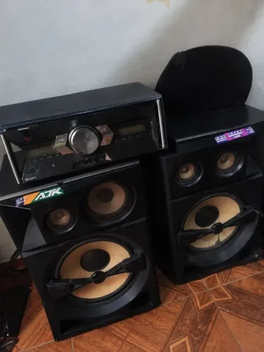 ? VENDE-SE SOM COMPLETO SONY + CAIXAS ATK! ?