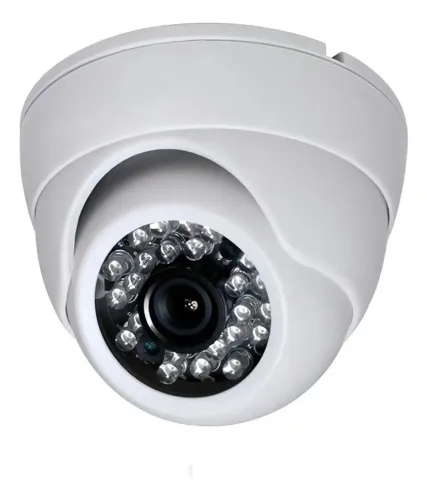 Câmera Segurança Infravermelho Ahd 1 Megapixel P/ Dvr Cor Branco(usada)