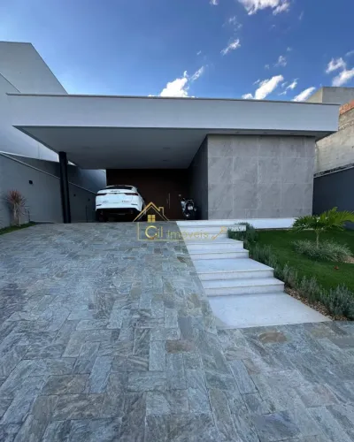 Casa de alto padrão, porteira fechada no Condomínio Ouro Verde Betim, 3 quartos, piscina, 