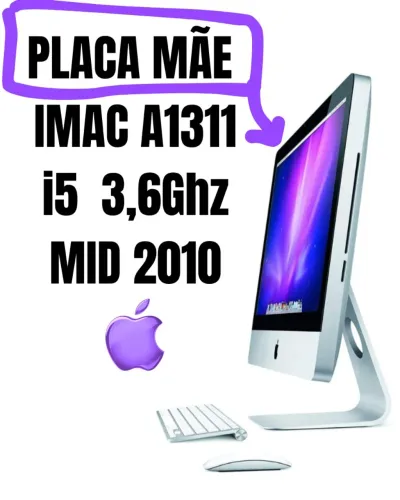 Placa mãe iMac A1311 mid2010 i5 3,6Ghz