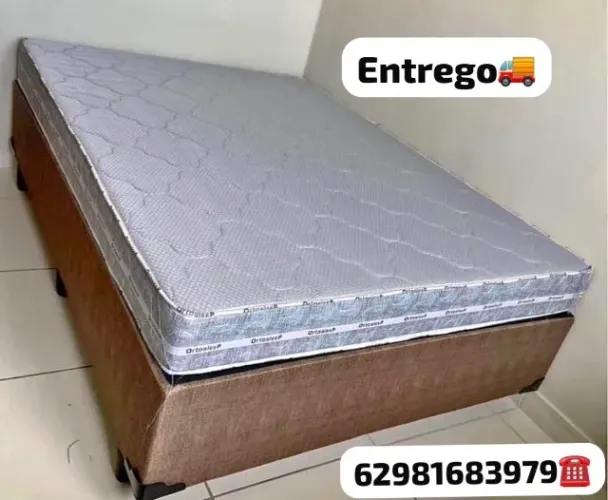 Cama box colchão d33 casal