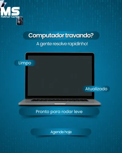 Computador travando? A gente deixa ele rodando liso!