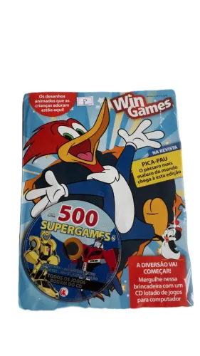 cd de jogo pica pau supergames centenas de jogos tiro esportes nave lacrado de fabrica p