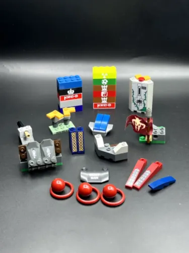 LOTE DE PEÇAS BLOCO DE MONTAR KREO HASBRO
