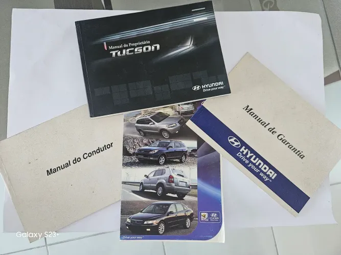 Manual do Proprietário ORIGINAL da Hyundai TUCSON como nas fotos