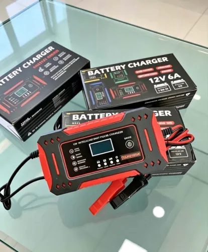 Carregador de bateria de carro moto e caminhão - carregador inteligente