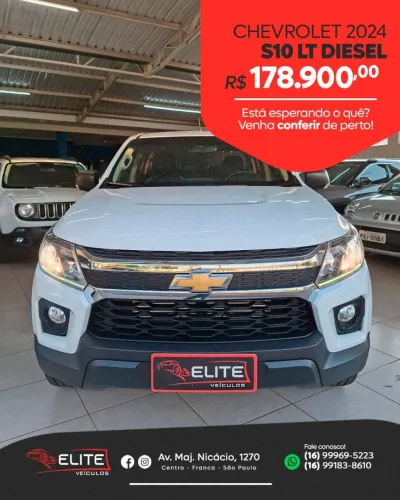 Chevrolet S10 Pick-up LT 2.8 TDI 4X4 CD Diesel AUT 2024