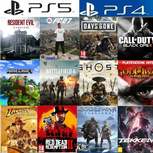 Vendo jogos para ps4 e ps5