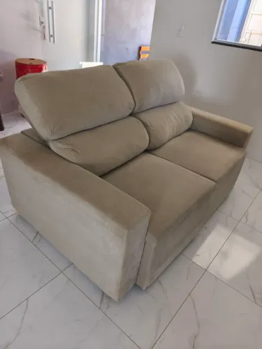 Sofá retrátil 2 lugares