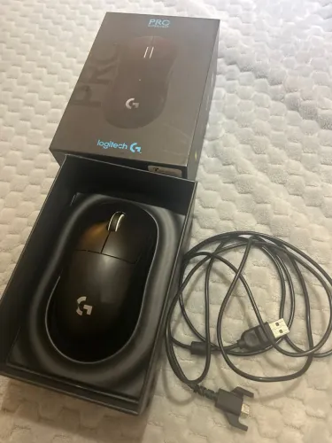 Mouse Sem Fio Gamer Logitech G PRO X Superlight, Lightspeed, 25000 DPI, 5 Botões