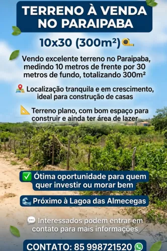 Terreno Paraipaba 