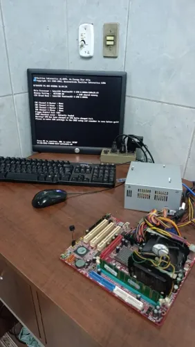 Kit placa mãe antigo 1