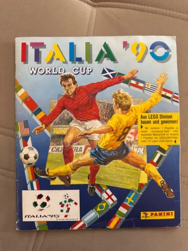 Itália 90 Álbum Copa do Mundo 1990