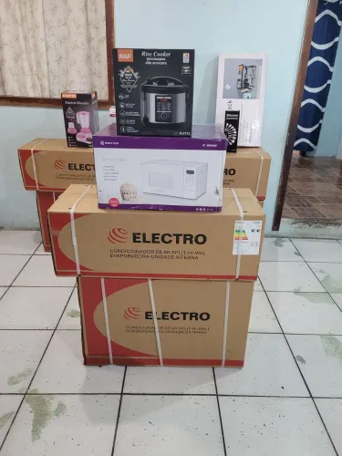 Ar panela de pressão elétrica micro-ondas