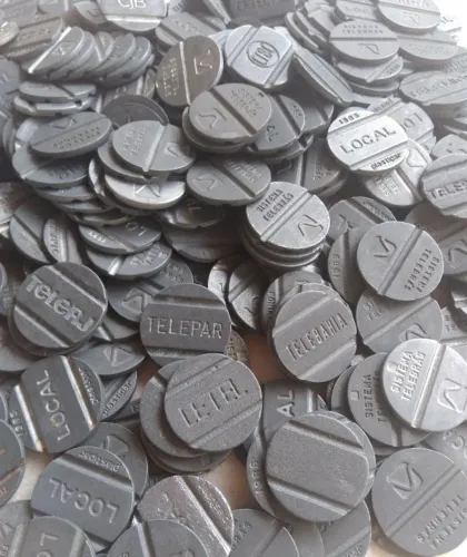 Lote com 305 Fichas Telefônicas