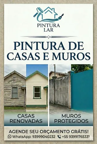 Pintura de casa e muros