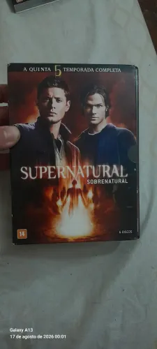 Box Dvd Supernatural para colecionador