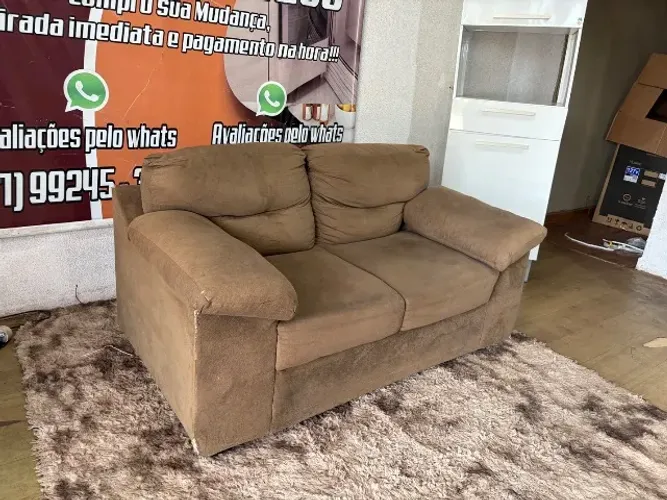 Sofa 2 lugares ótimo ( entrego )