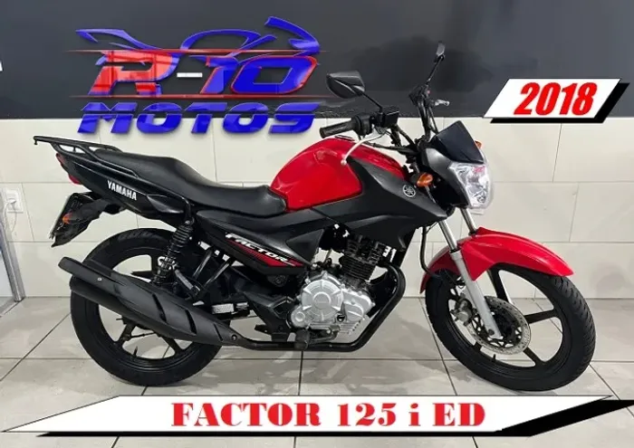 Factor 125 ED / Sem Entrada em até 48 x / Licenciada 2026