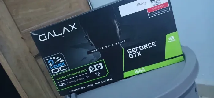 Placa de vídeo GTX 1650 EX PLUS 4gb GDDR 6