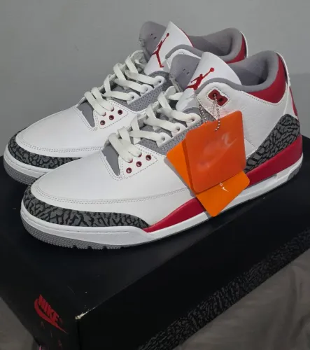 Air jordan 3 fire red
