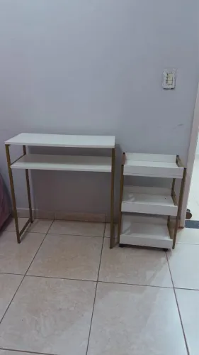 Mesa mais carrinho 