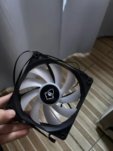 Seis Fans ARGB MANCER 120mm