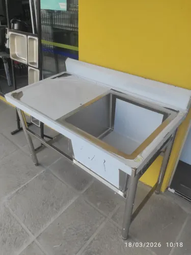 Bh Pia inox 120x70