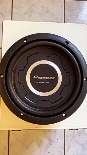 Subwoofer slim Pioneer 10 polegadas