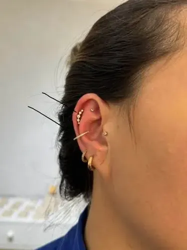 Piercing Helix e conch (os dois pelo preço)( NÃO FAÇO PERFURAÇÃO)
