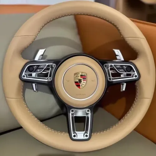 Volante Porsche GT Sport Carbono Real - Upgrade Macan Cayenne 911 (09-18)