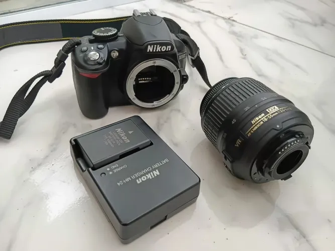 Nikon D3100 + Lente 18-55mm | Fotos e Vídeos Funcionando