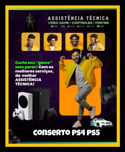 Conserto ps4 fat e slim 