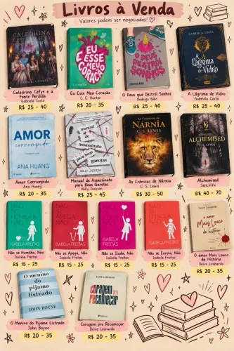 ? Livros usados - vários títulos a partir de R$15