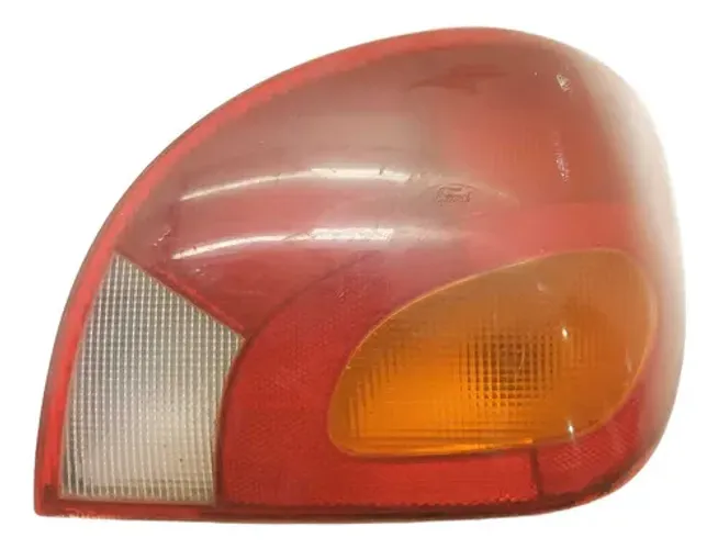 Lanterna Traseira Direita Ford Fiesta 2000 Direito/passageiro Vermelho