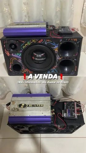 Som automotivo 12 Polegadas