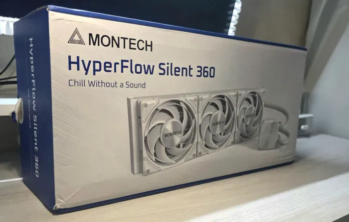 Water Cooler HyperFlow Silent 360mm - Novo & Caixa aberta