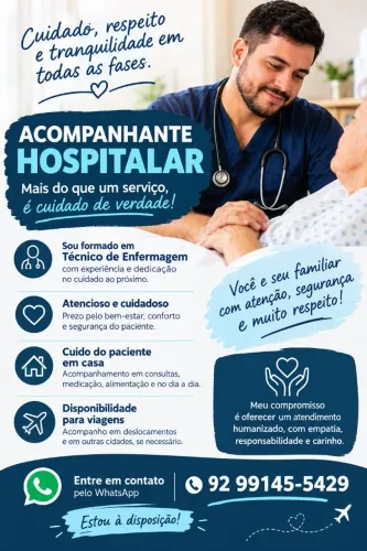 Acompanhamento hospitalar
