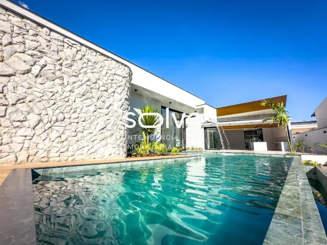 Casa em Condomínio à venda em Indaiatuba - Residencial Santa Clara, 5 quartos 400 m² por 5