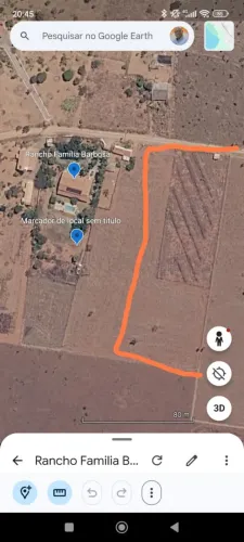 Terreno em zona de chácara 