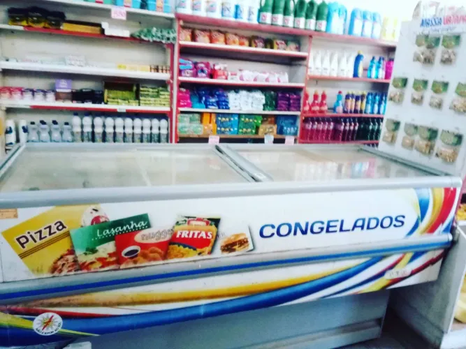 Ilha expositor de congelados