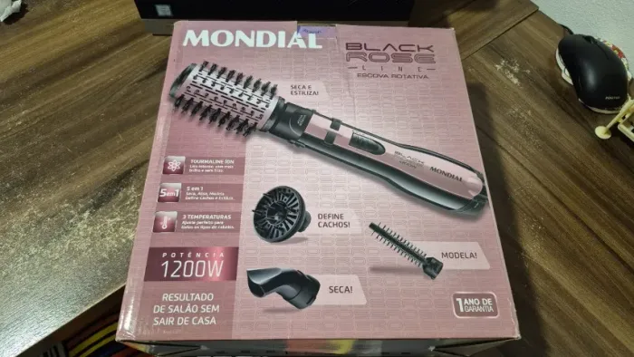 Secador Mondial Black Rose