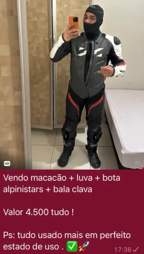 Macacão norisk tamanho 56 
