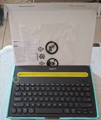 Teclado Logitech K480 Preto Semi Novo !!!!