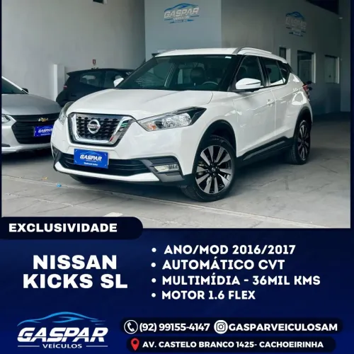 Nissan Kicks SL 1.6 16V Flexstar 5P Aut. 2017