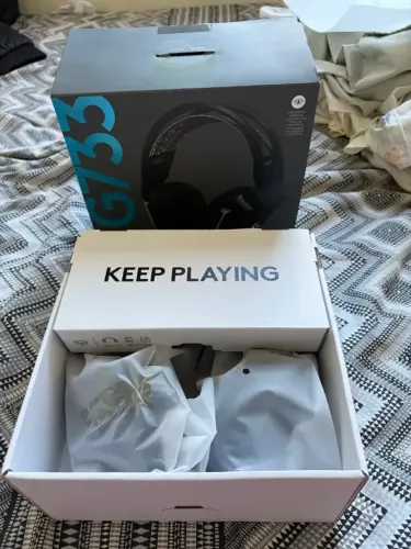 Headset Logitech g733 Impecável